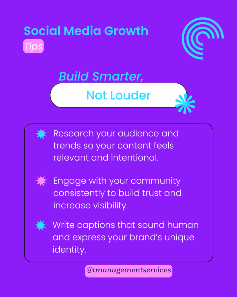 social media growth checklist